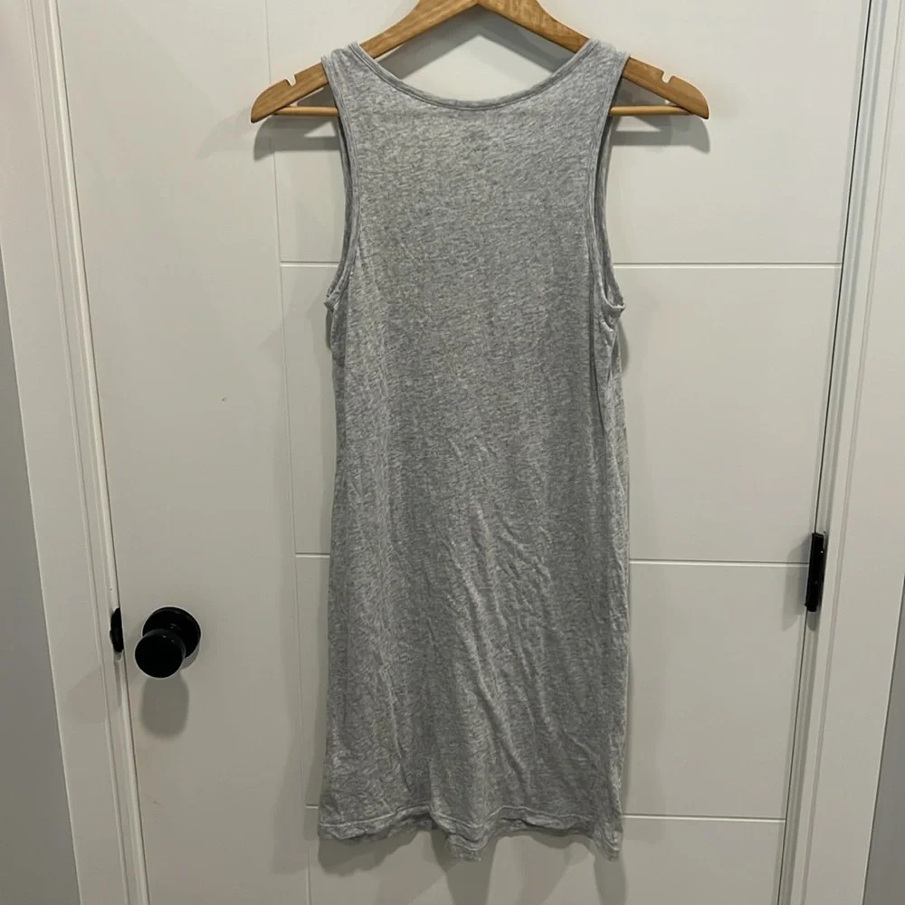 Roots gray  rainbow themed summer dress size XXS - Picture 6 of 9